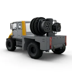 Seismic Vibrator Truck